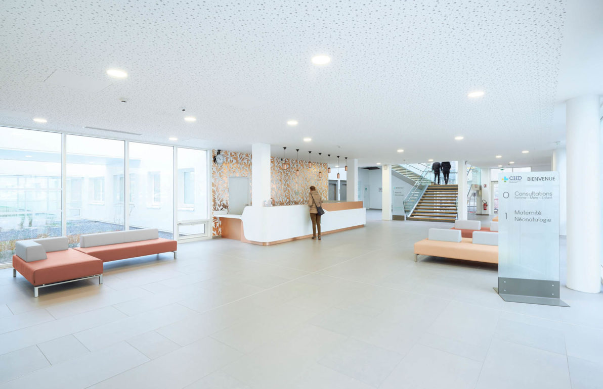 Maternité du Centre Hospitalier de Dunkerque conçue par Chabanne