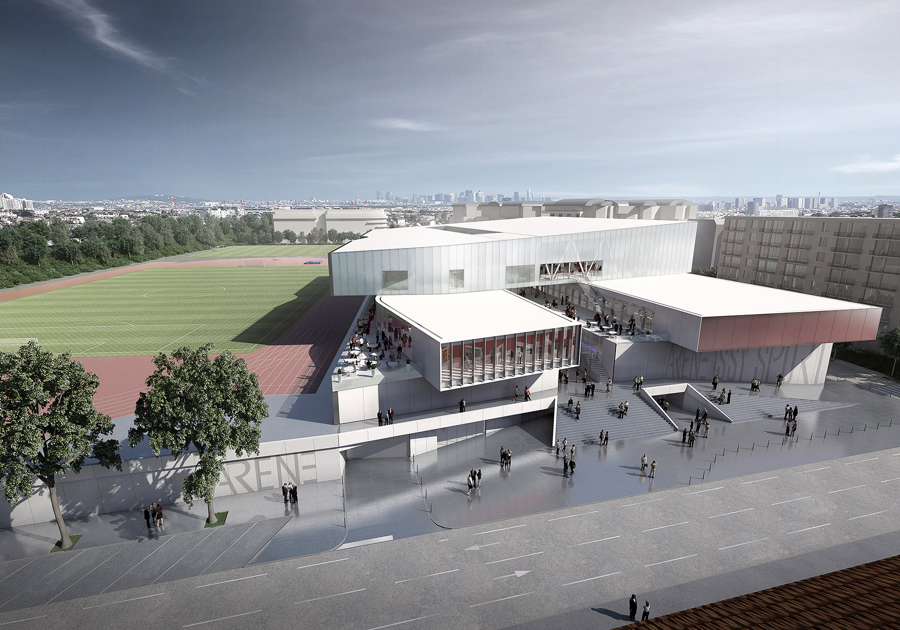 Cité des sports d'Issy-les-Moulineaux - Agence Chabanne