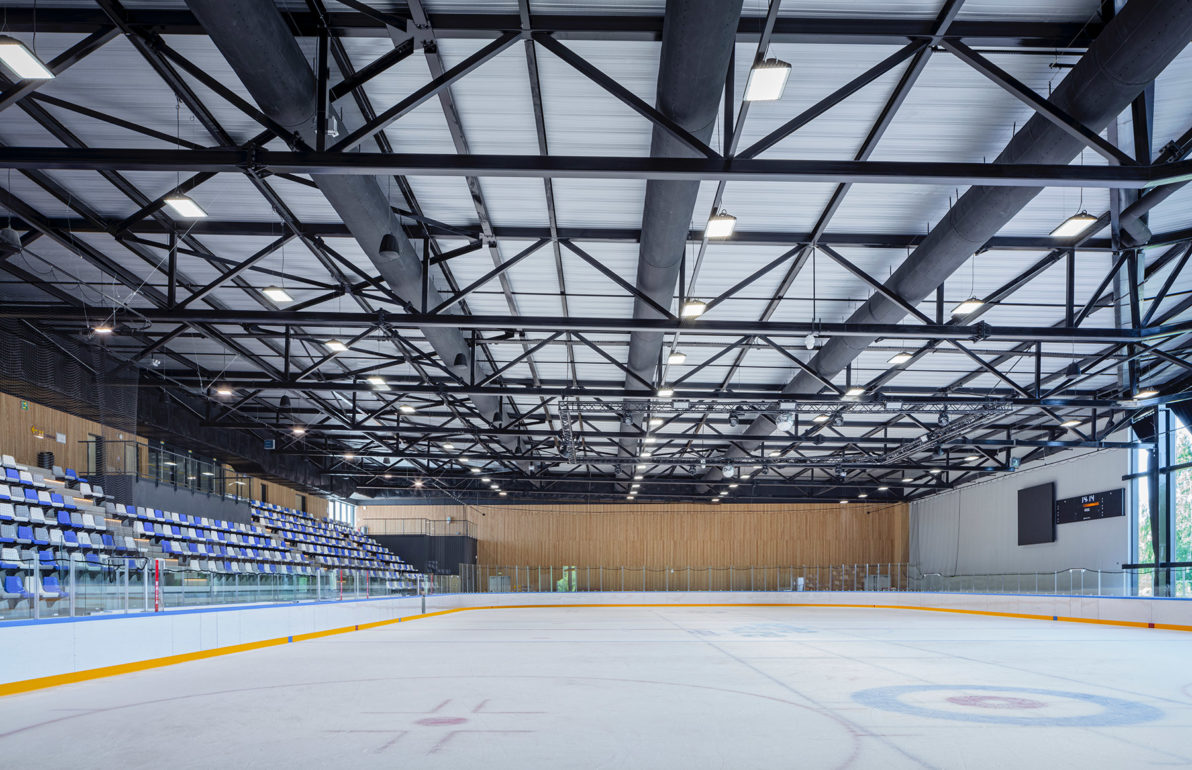 Architecte projets sportifs patinoire